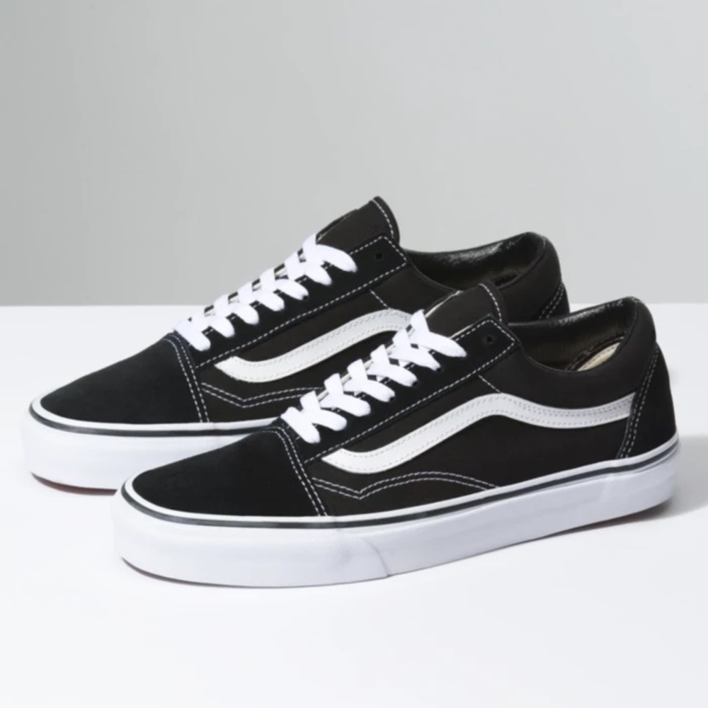 Vans girl,black,shoes good